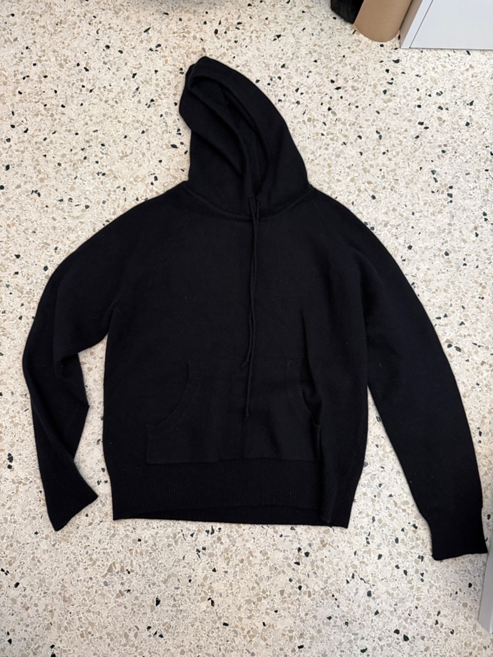 Banana Republic Black Hooded Women's Sweater